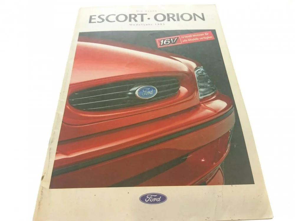 DIE NEUEN ESCORT. ORION MODELLJAHR 1993 Oferta czasowa