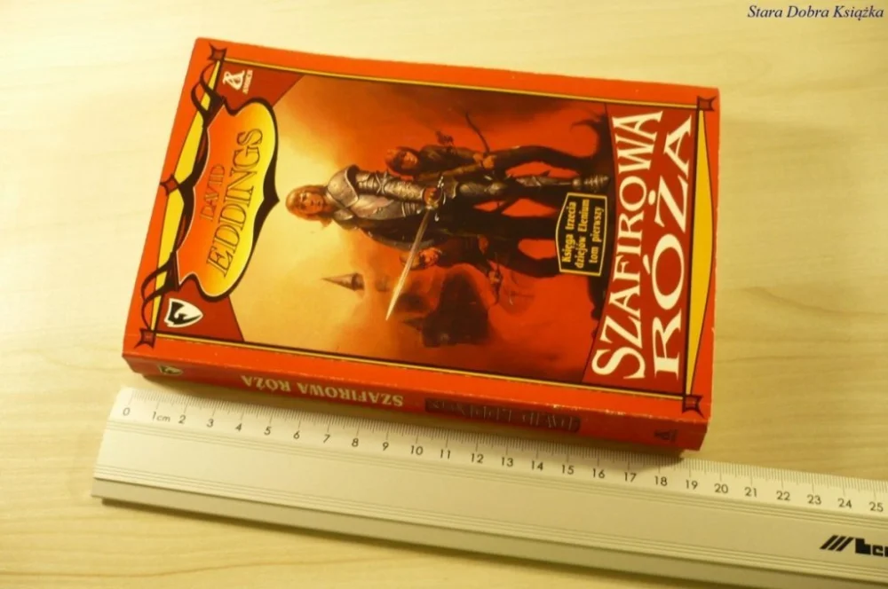 SZAFIROWA RÓŻA - David Eddings (1994) Bestseller