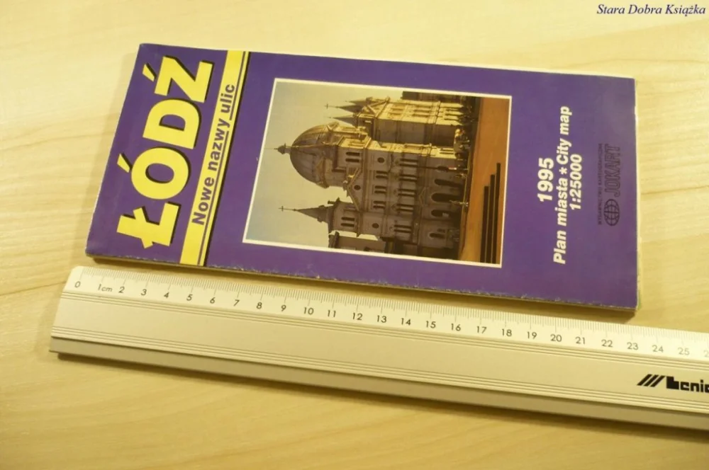 Tani ŁÓDŹ. PLAN MIASTA 1995