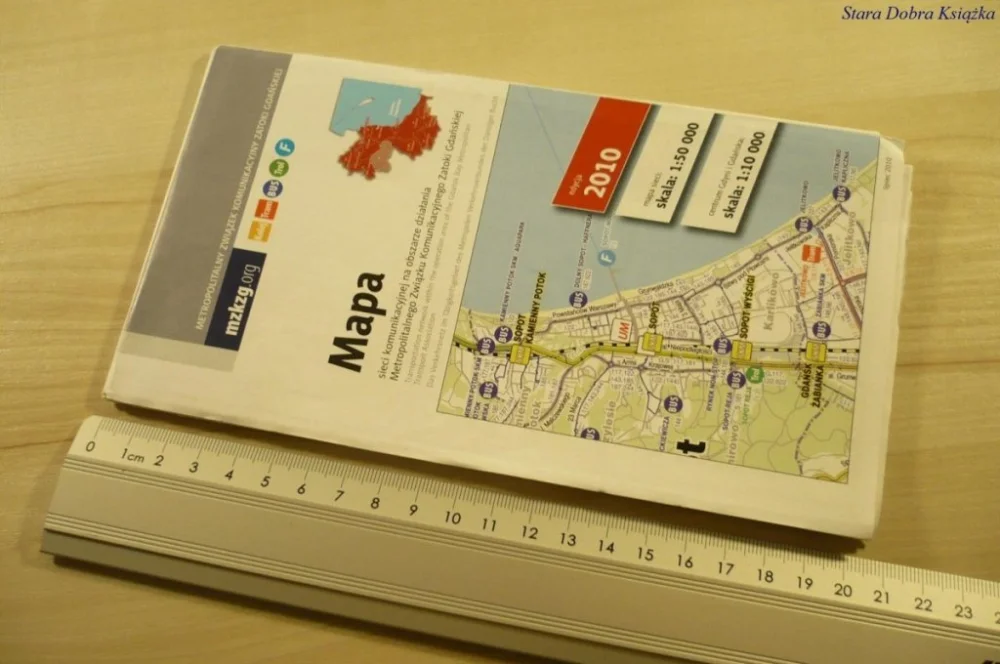 Obniżka ceny MAPA SIECI KOMUNIKACYJNEJ...MZKZG LIPIEC 2010