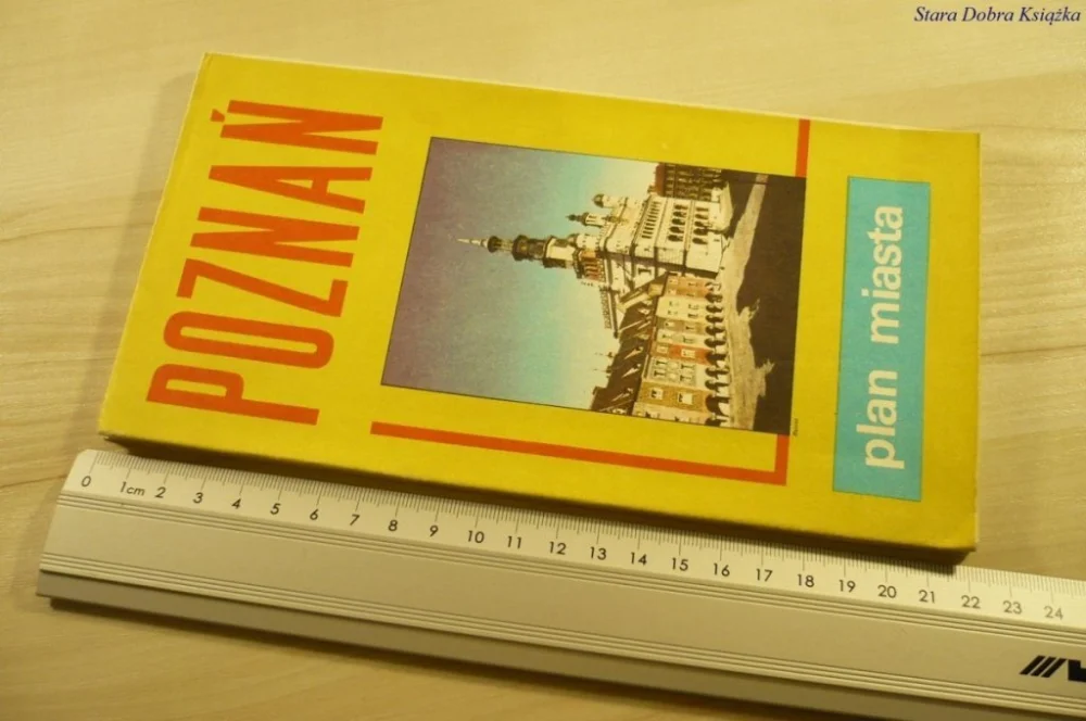 Tani POZNAŃ. PLAN MIASTA (1985)