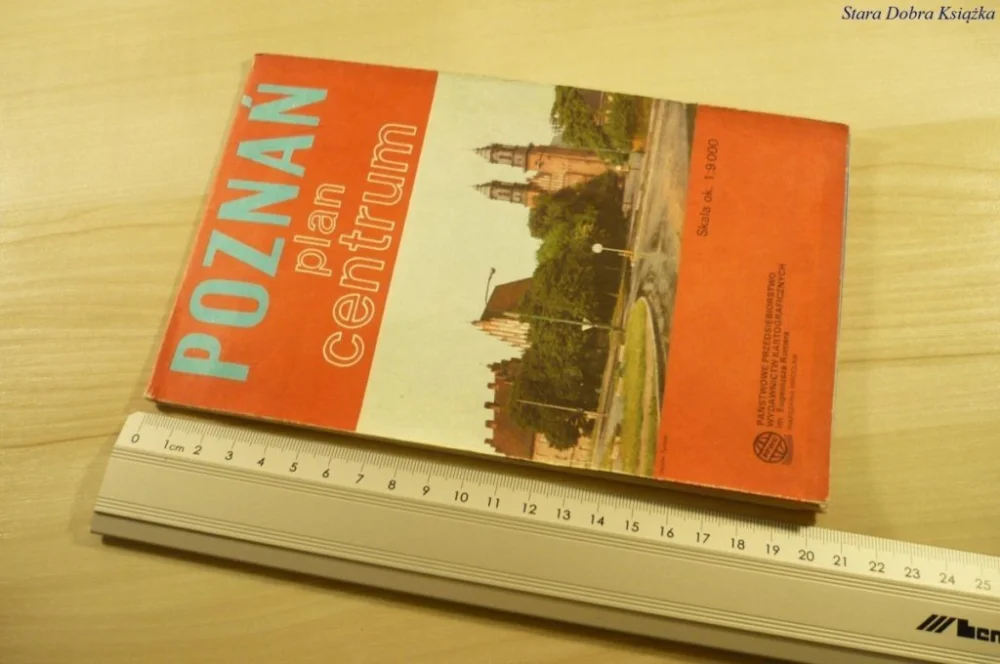 POZNAŃ. PLAN CENTRUM (1988) Nowy