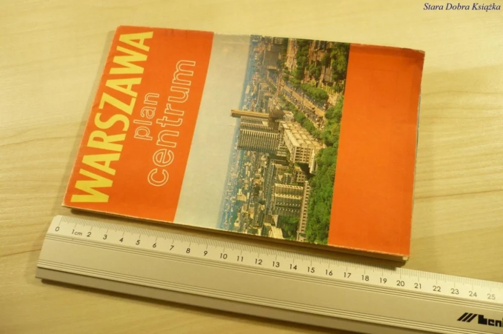 WARSZAWA. PLAN CENTRUM (1986) Bezpieczne zakupy