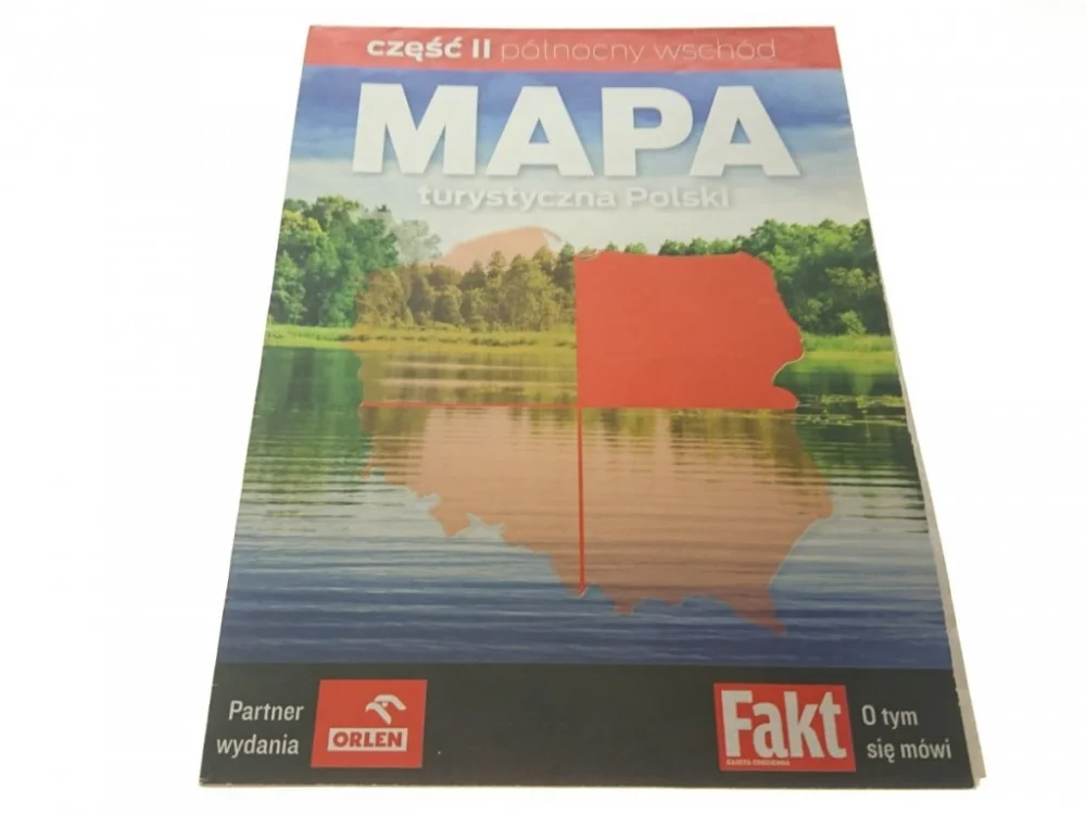 Szybka wysyłka MAPA TURYSTYCZNA POLSKI. CZĘŚĆ II PÓŁNOCNY WSCHÓD