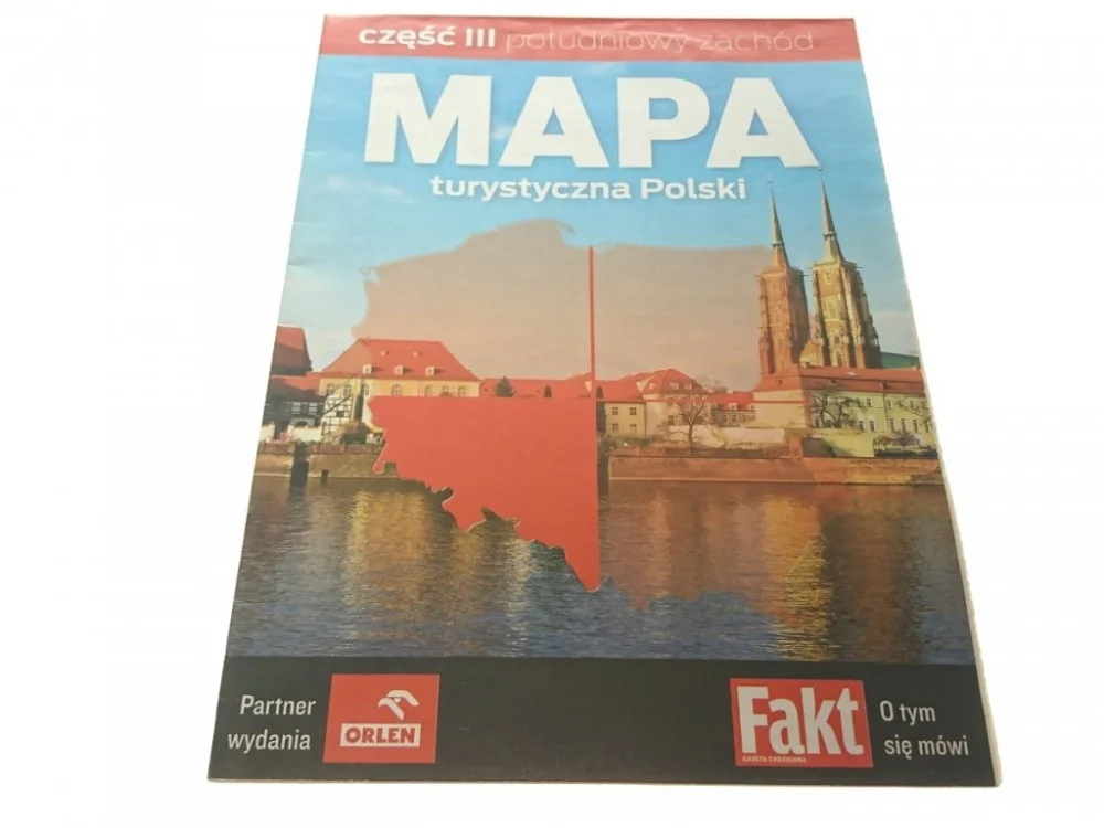 Wysoka jakość MAPA TURYSTYCZNA POLSKI. CZ. III POŁUDNIOWY ZACHÓD