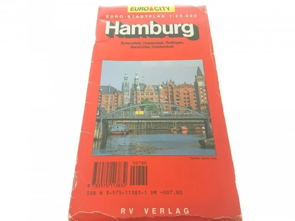Kup online EURO-STADTPLAN. HAMBURG (1990)