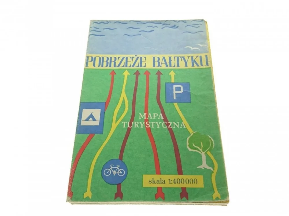 Ostatnie sztuki POBRZEŻE BAŁTYKU. MAPA TURYSTYCZNA (1984)