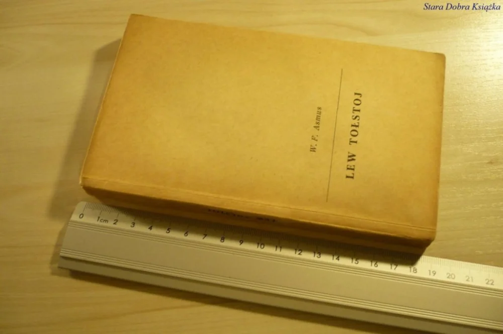 Hit sprzedaży LEW TOŁSTOJ - W. F. Asmus (1964)