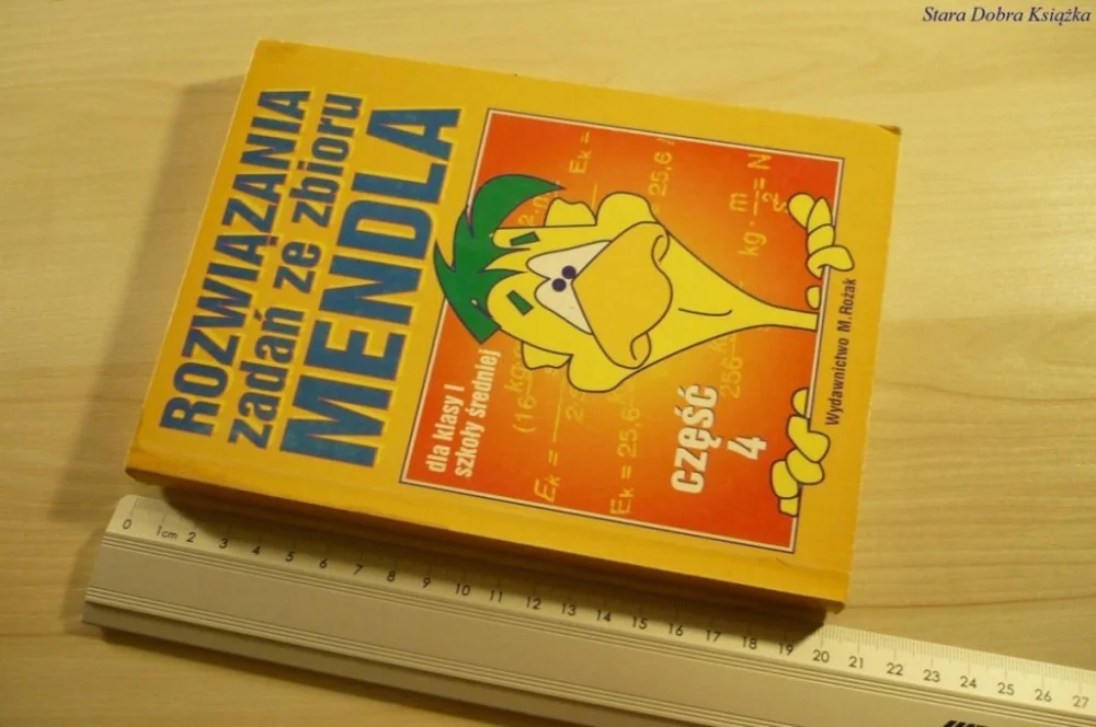 Nowy ROZWIĄZANIA ZADAŃ ZE ZBIORU MENDLA 4 Nitka (1994)