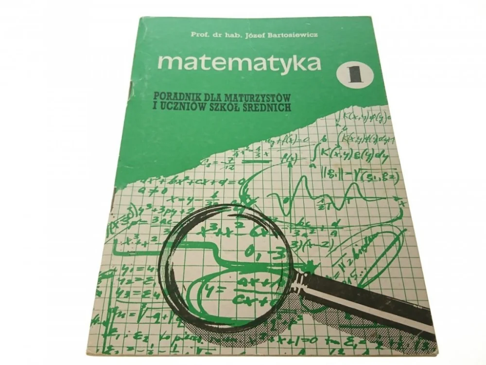 Dodaj do koszyka MATEMATYKA 1 PORADNIK - Bartosiewicz (1991)