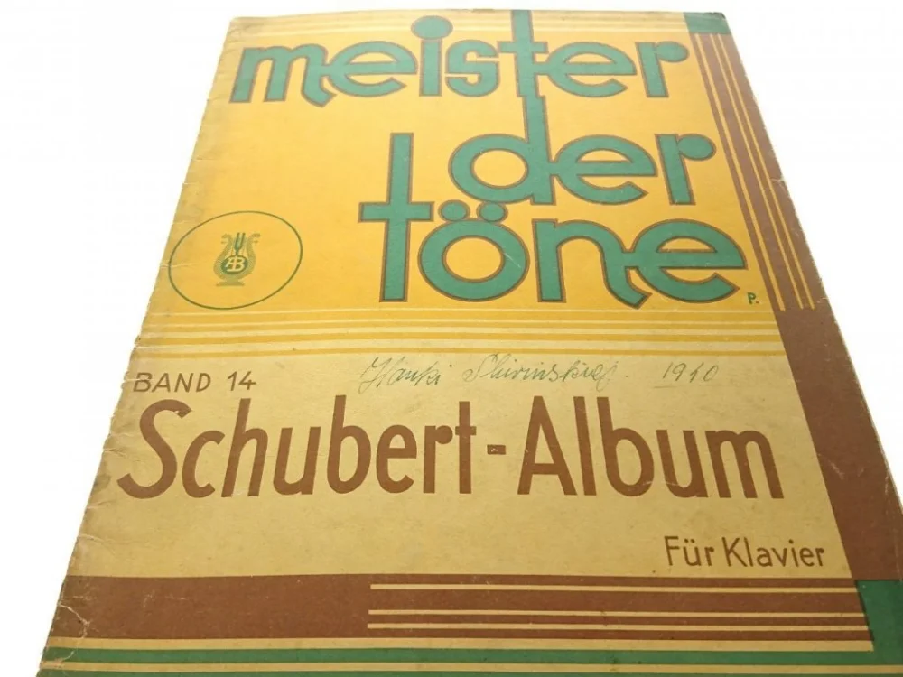 Najlepsza cena MEISTER DER TONE. BAND 14 SCHUBERT-ALBUM