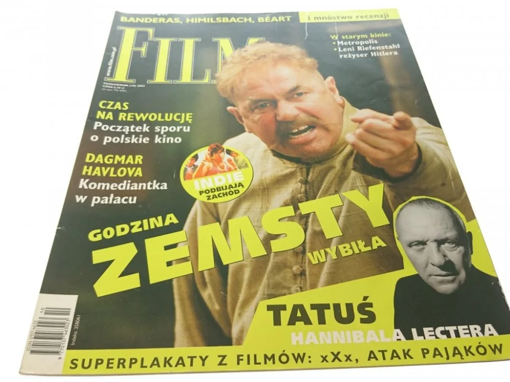 FILM. PAŹDZIERNIK (10) 2002 + PLAKAT Taniej