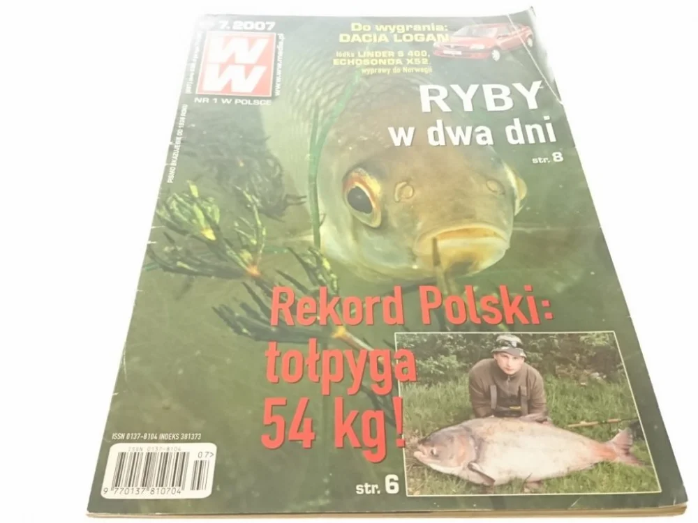 WIADOMOŚCI WĘDKARSKIE (697) 7. 2007 Oferta limitowana