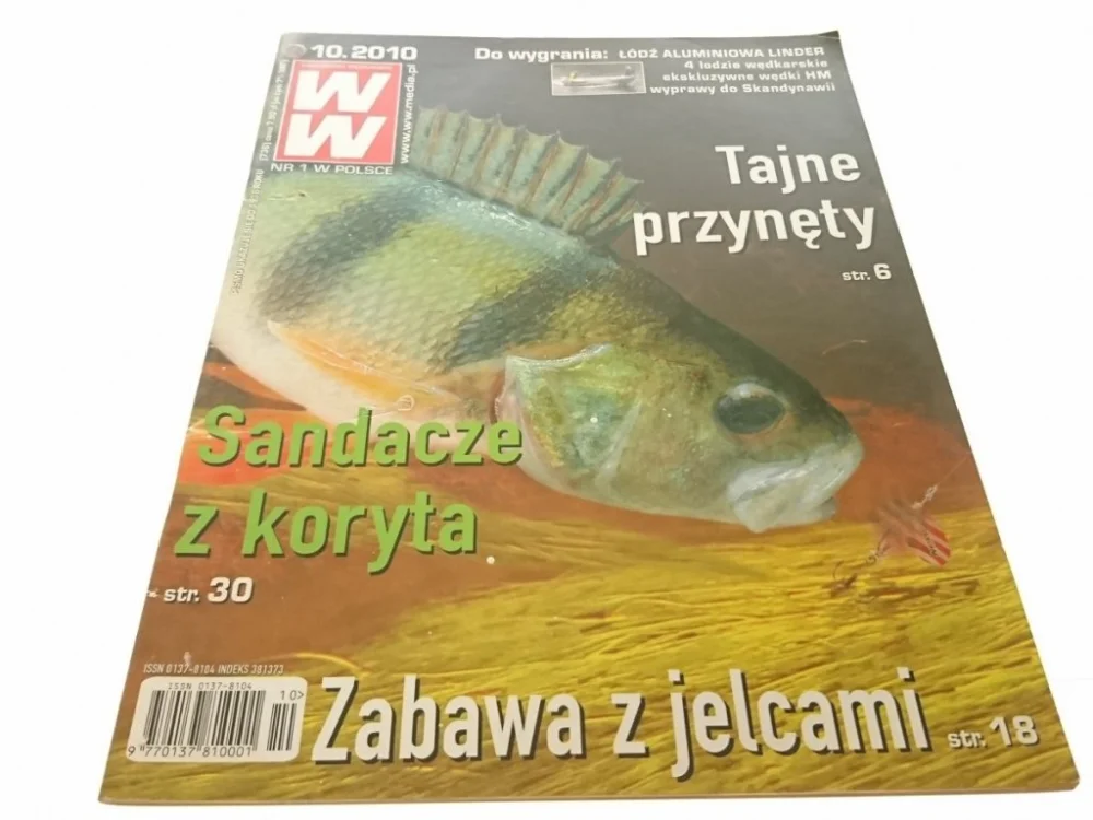 Wysoka jakość WIADOMOŚCI WĘDKARSKIE (736) 10. 2010