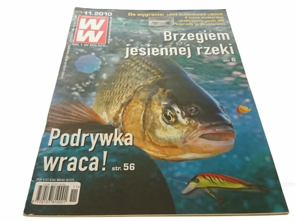 Nie przegap WIADOMOŚCI WĘDKARSKIE (737) 11. 2010