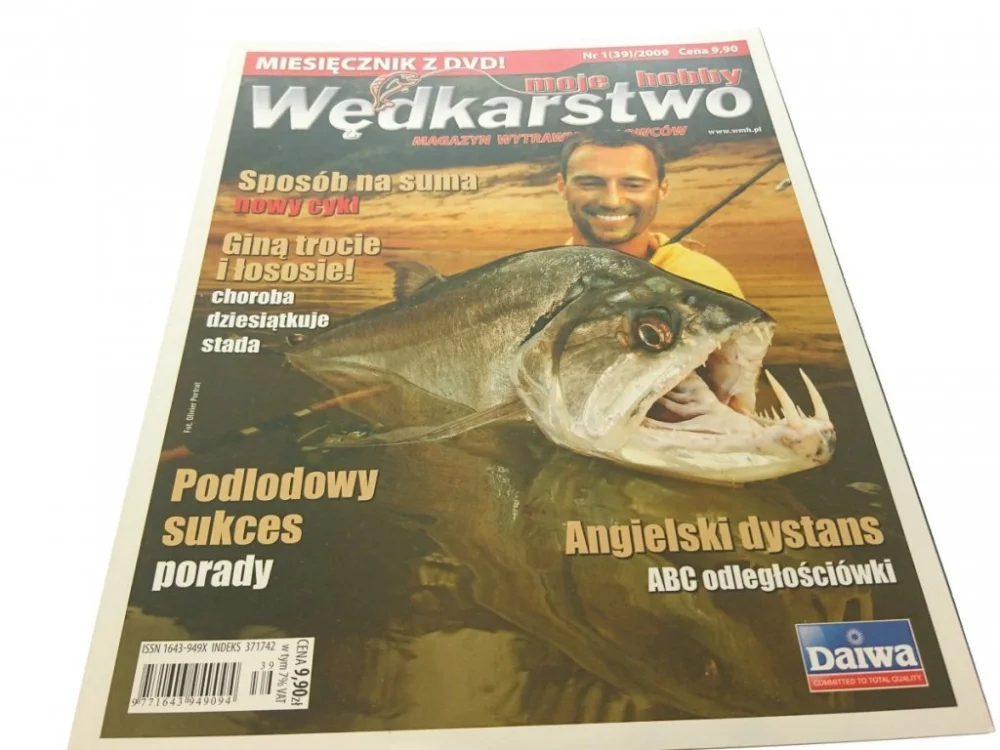 MOJE HOBBY WĘDKARSTWO NR 1 (39)/2009 BEZ DVD Dodaj do koszyka