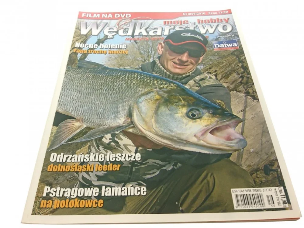 MOJE HOBBY WĘDKARSTWO NR 8 (56)/2010 BEZ DVD Rabat