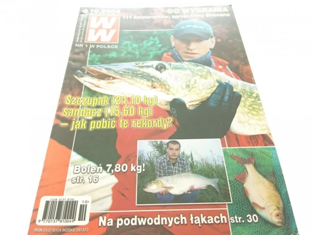 Łatwy zwrot WIADOMOŚCI WĘDKARSKIE (664) 10.2004