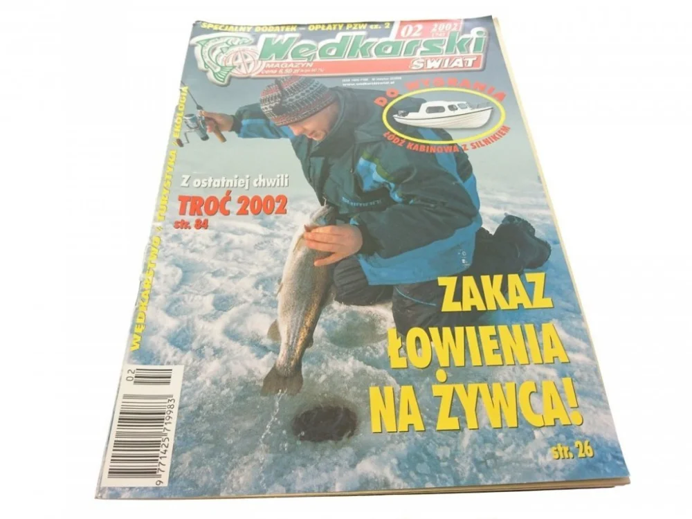 WĘDKARSKI ŚWIAT 02 (74) 2002 BEZ DODATKU Obniżka ceny
