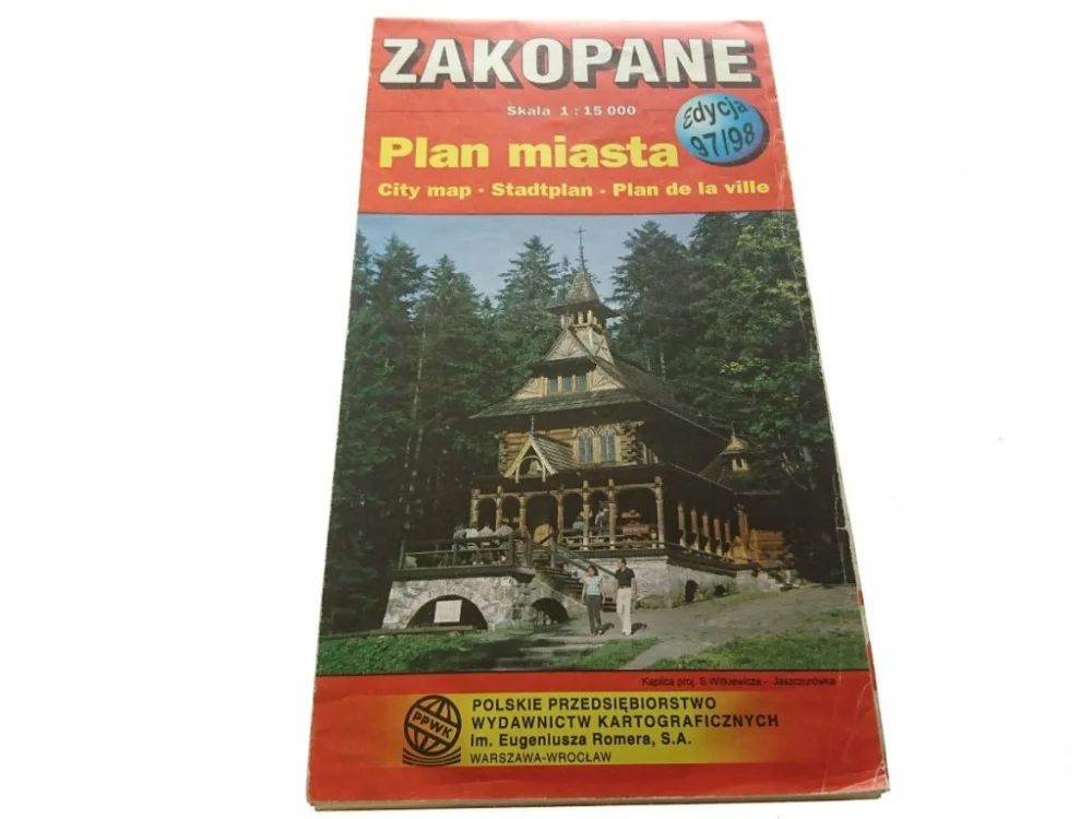 ZAKOPANE. PLAN MIASTA 1997 Bezpieczne zakupy