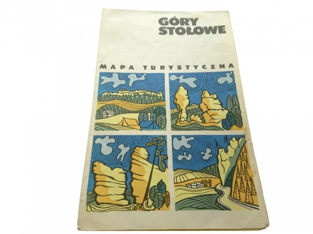 GÓRY STOŁOWE. MAPA TURYSTYCZNA 1983 Ograniczona ilość