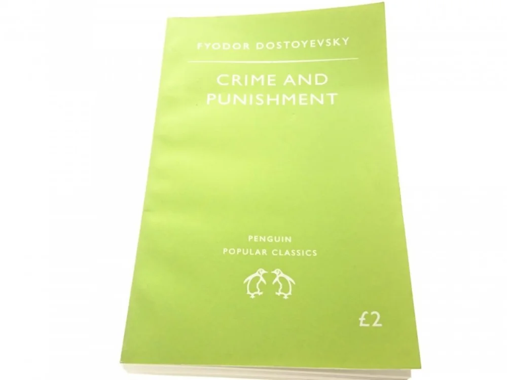 Promocja CRIME AND PUNISHMENT - Fyodor Dostoyevsky 1997