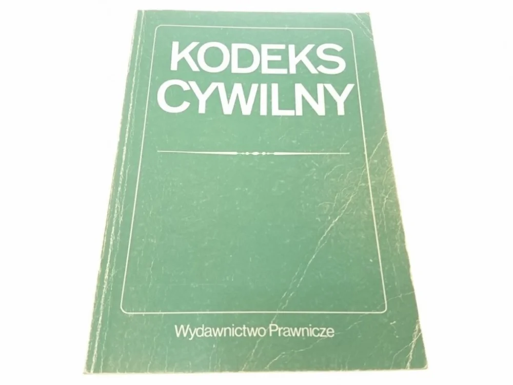 KODEKS CYWILNY 1990 Tylko do końca tygodnia