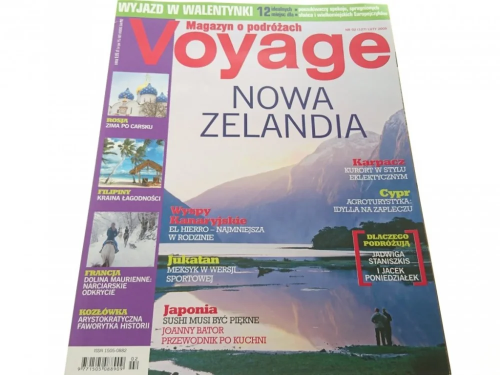 Bezpieczna płatność VOYAGE 2-2009 NOWA ZELANDIA