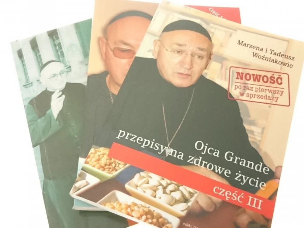 Najlepsza cena OJCA GRANDE PRZEPISY NA ZDROWE ŻYCIE CZĘŚCI 1-3