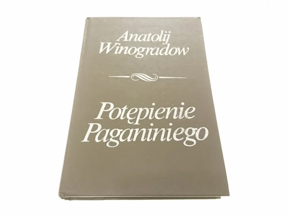 POTĘPIENIE PAGANINIEGO - Anatolij Winogradow 1985 Dostępne od ręki