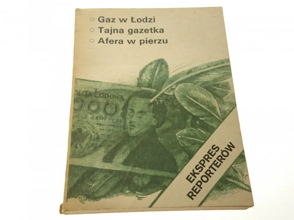 Obniżka ceny EKSPRES REPORTERÓW: GAZ W ŁODZI; TAJNA... 1984