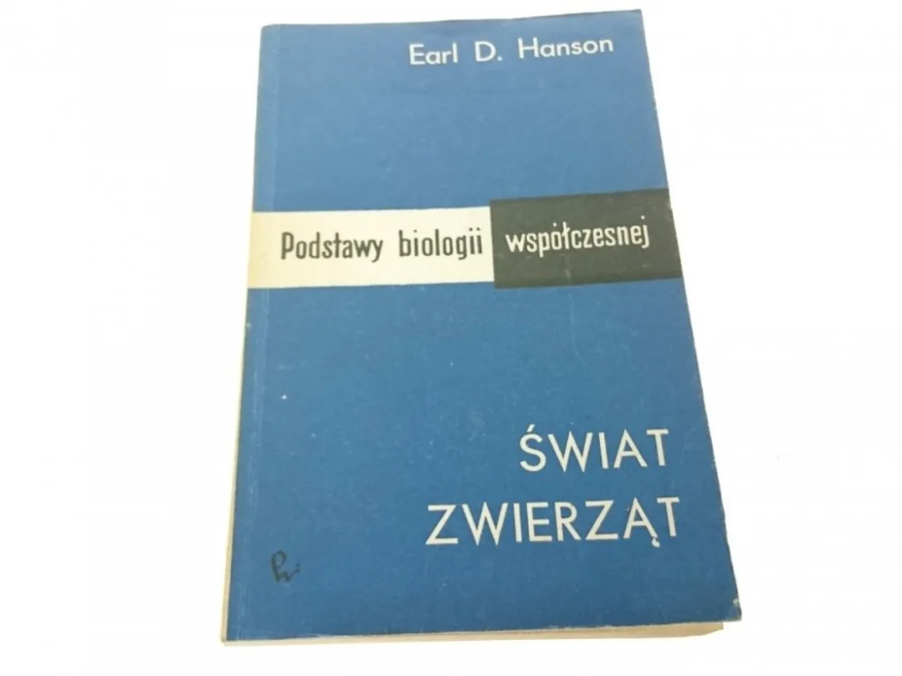 Szybka dostawa ŚWIAT ZWIERZĄT - Earl D. Hanson 1965
