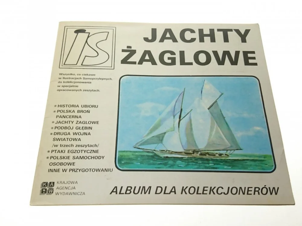ALBUM DLA KOLEKCJONERÓW. JACHTY ŻAGLOWE 1983 Kup online