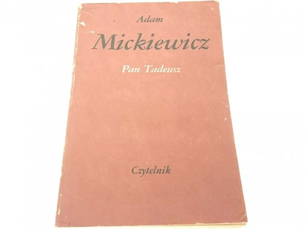 PAN TADEUSZ - Adam Mickiewicz 1984 Darmowy zwrot