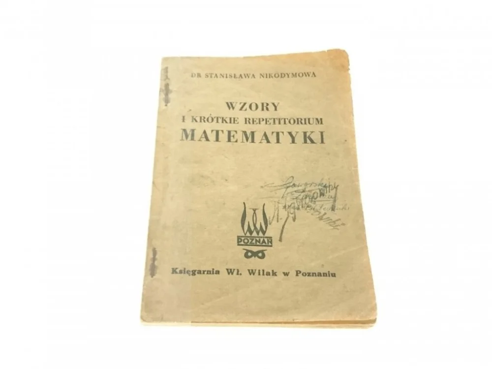 Ostatnia szansa WZORY I KRÓTKIE REPETITORIUM MATEMATYKI Nikodymowa