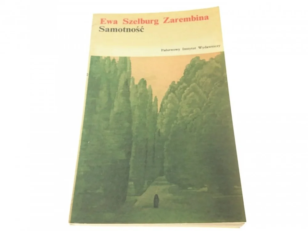 Dodaj do koszyka SAMOTNOŚĆ - Ewa Szelburg Zarembina 1973