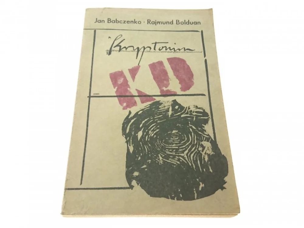 KRYPTONIM 'KD' - Jan Babczenko 1983 Bezpieczna płatność