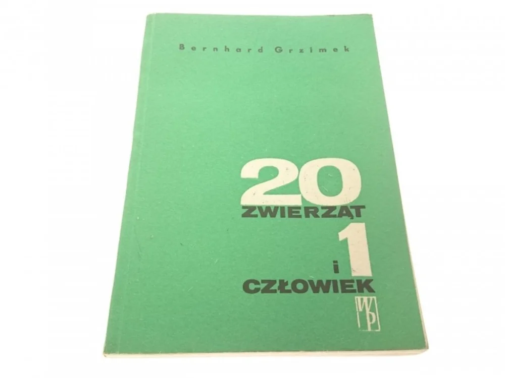20 ZWIERZĄT I 1 CZŁOWIEK - Bernhard Grzimek 1965 Tylko do końca tygodnia