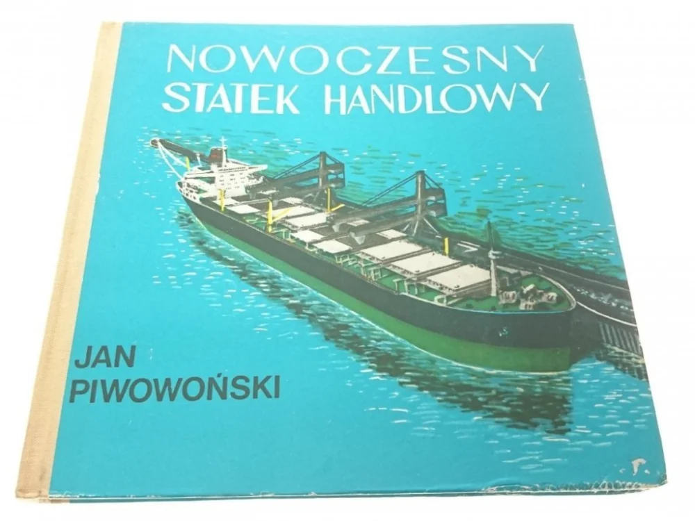 NOWOCZESNY STATEK HANDLOWY - Jan Piwowoński 1975 Zniżka