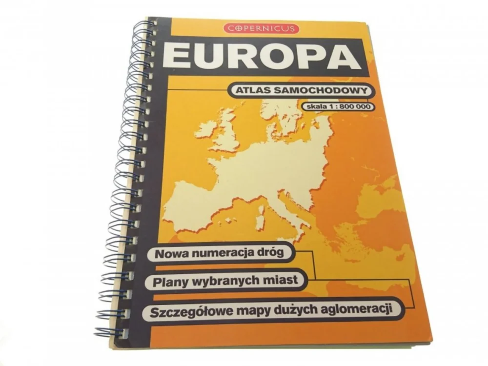EUROPA. ATLAS SAMOCHODOWY 2002 Wysoka jakość