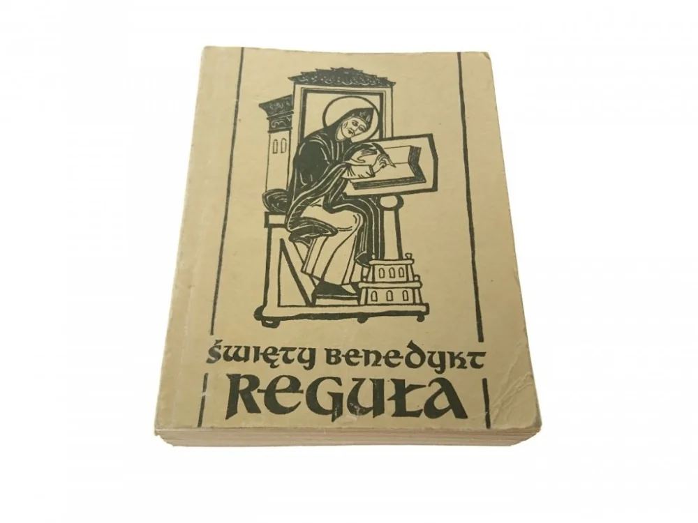 REGUŁA ŻYWOT - Święty Benedykt z Nursji 1985 Bestseller