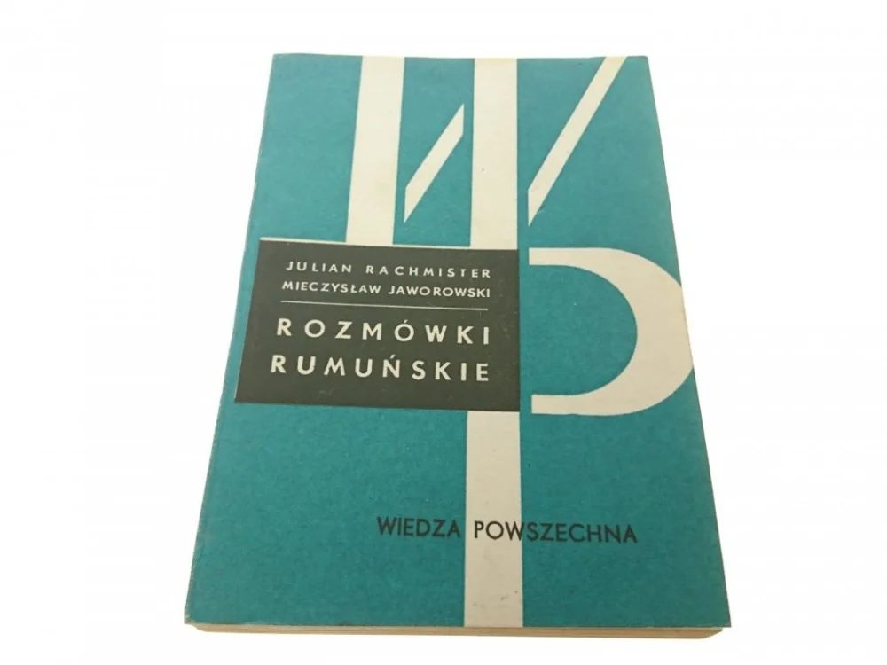 ROZMÓWKI RUMUŃSKIE - Julian Rachmister 1975 Oferta czasowa