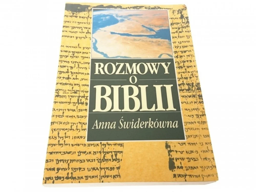 ROZMOWY O BIBLII - Anna Świderkówna 2001 Najlepsza cena