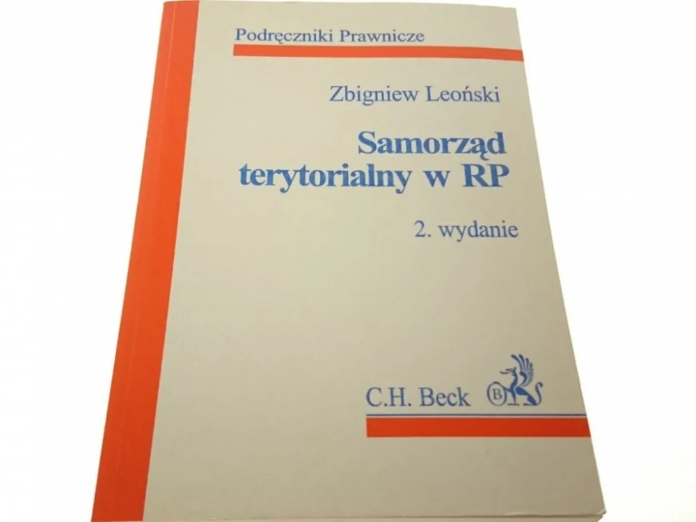 Niska cena SAMORZĄD TERYTORIALNY W RP - Zbigniew Leoński 1999