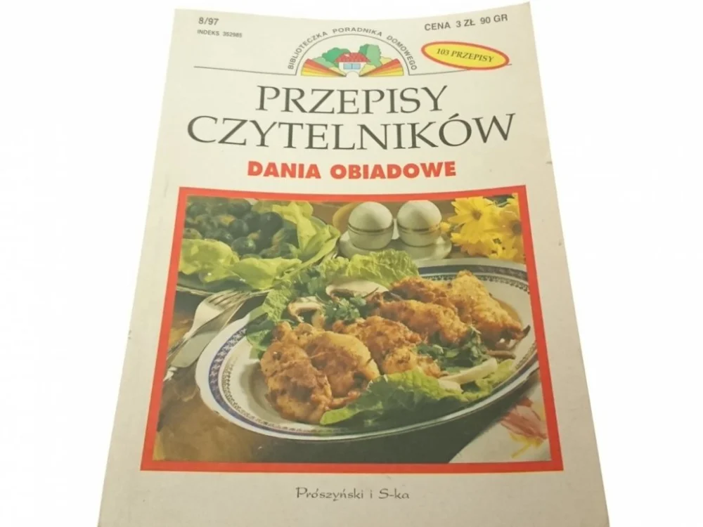 Dodaj do koszyka PRZEPISY CZYTELNIKÓW. DANIA OBIADOWE 1997
