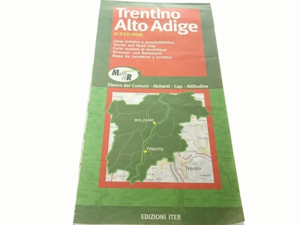 TRENTINO ALTO ADIGE 1: 250 000 Niska cena