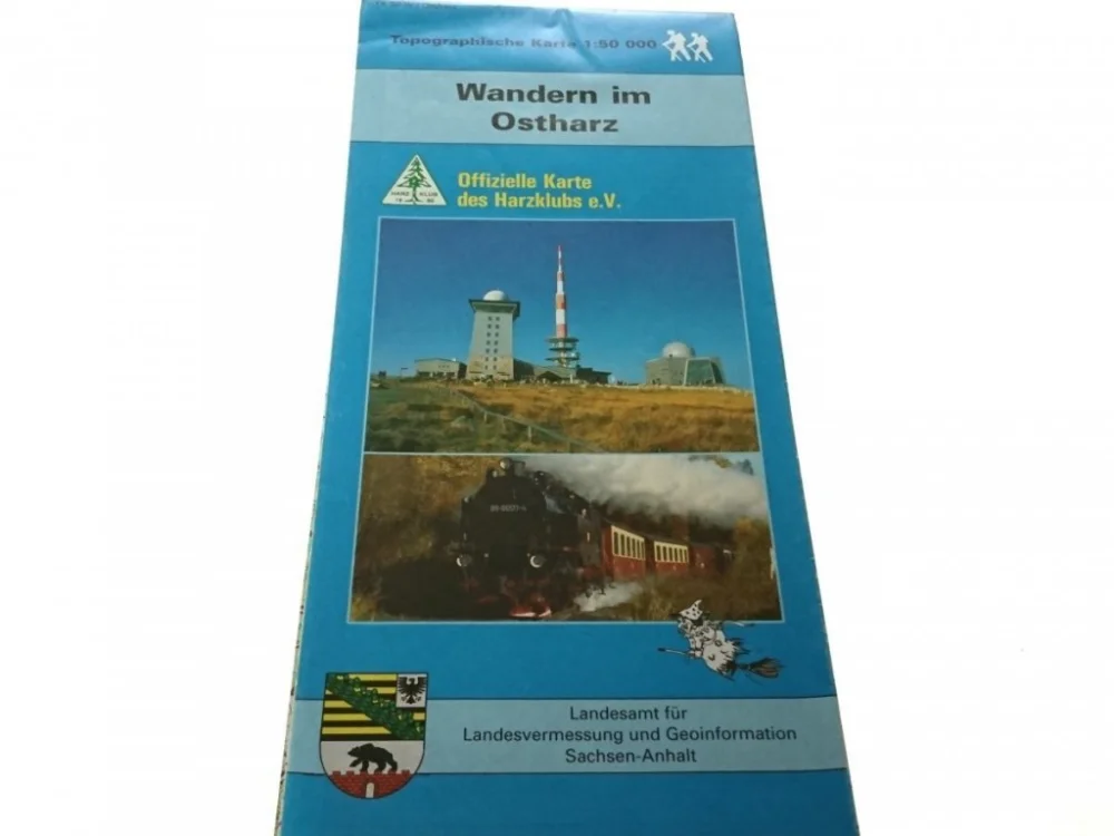WANDERN IM OSTHARZ 1: 50 000 Wybór klientów