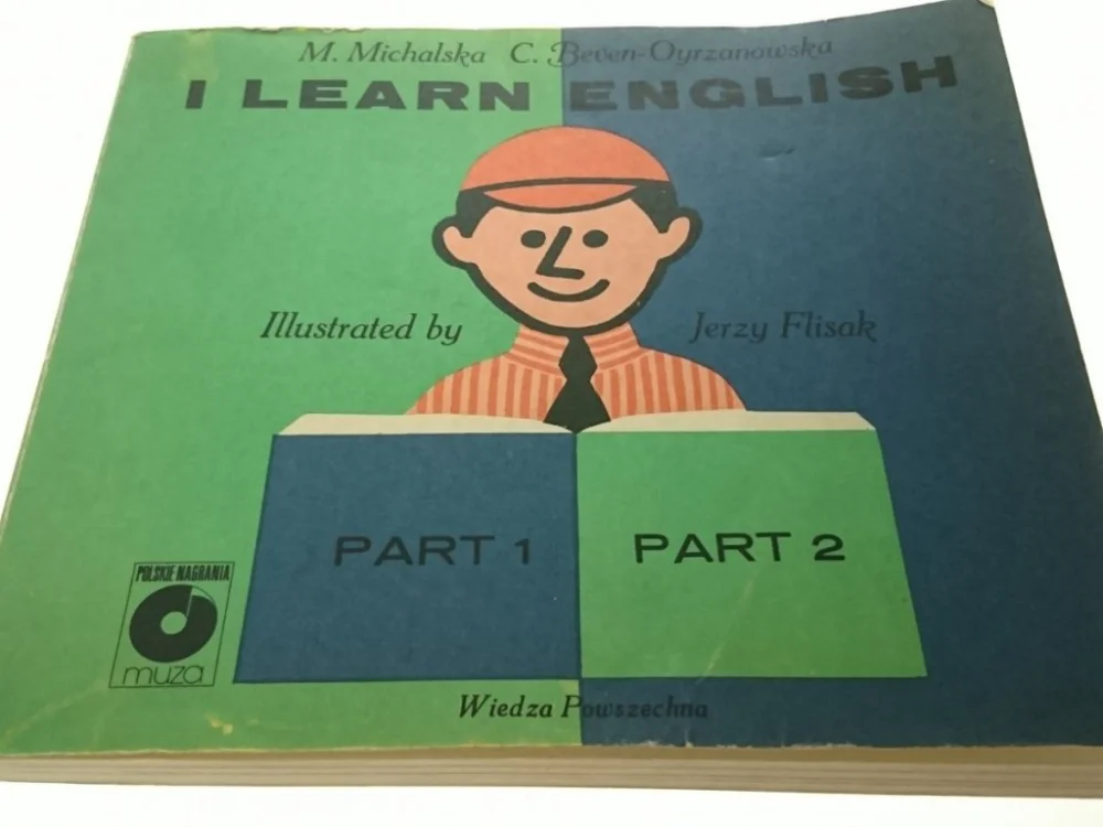 I LEARN ENGLISH PART 1 i 2 - M. Michalska 1990 Tylko dziś