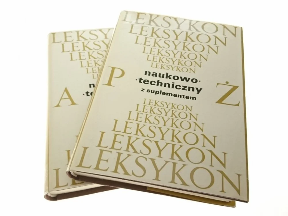 LEKSYKON NAUKOWO-TECHNICZNY Z SUPLEMENTEM A-Ż 1989 Nowy