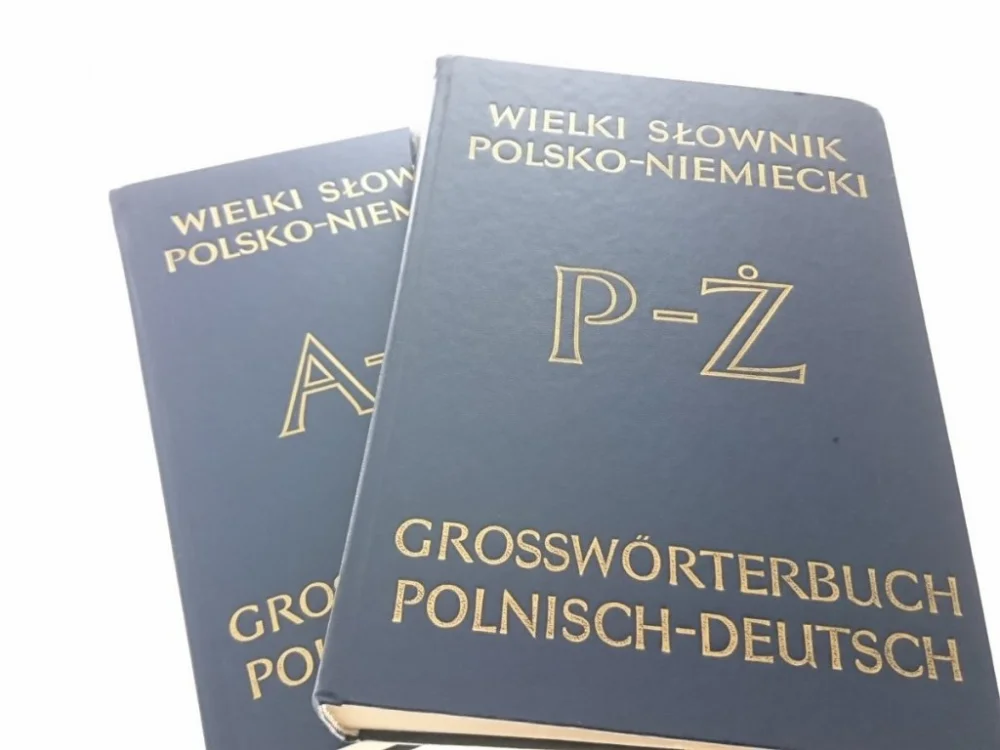 Okazja WIELKI SŁOWNIK POLSKO-NIEMIECKI 2 TOMY A-Ż 1990